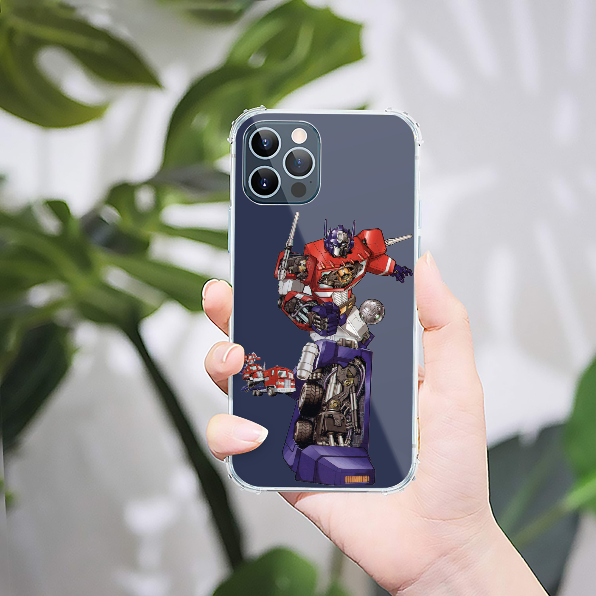 （画像用）  【iPhone 12シリーズ対応】透明スマホケース（クリアソフトケース）